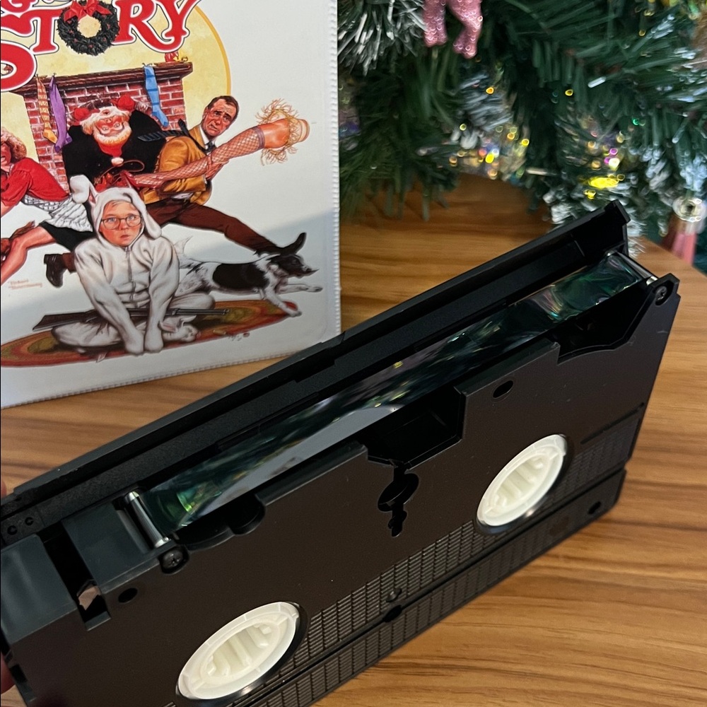 VINTAGE VHS tape of the classic holiday film A Christmas Story 80s 90s UNTESTED - Picture 5 of 14